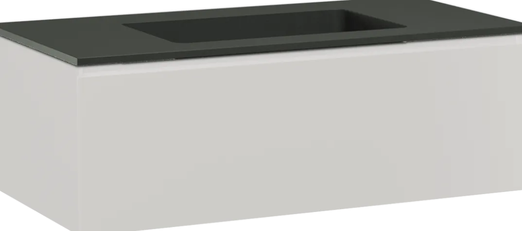 Storke Edge badkamermeubel met Scuro wastafel