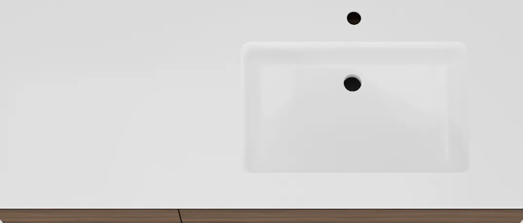 Storke Edge badkamermeubel met Bilia wastafel