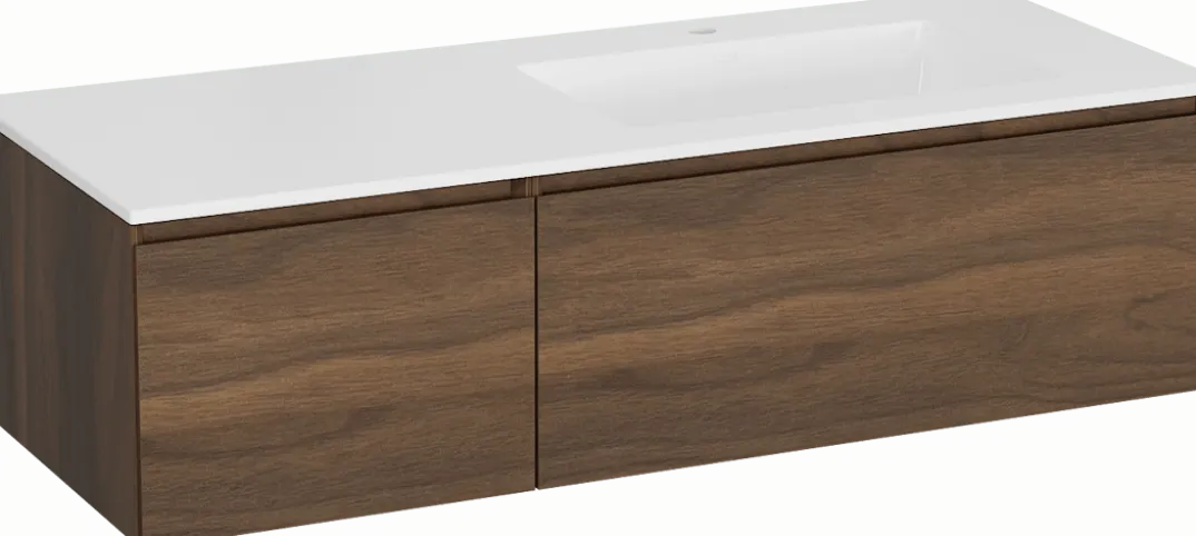 Storke Edge badkamermeubel met Bilia wastafel
