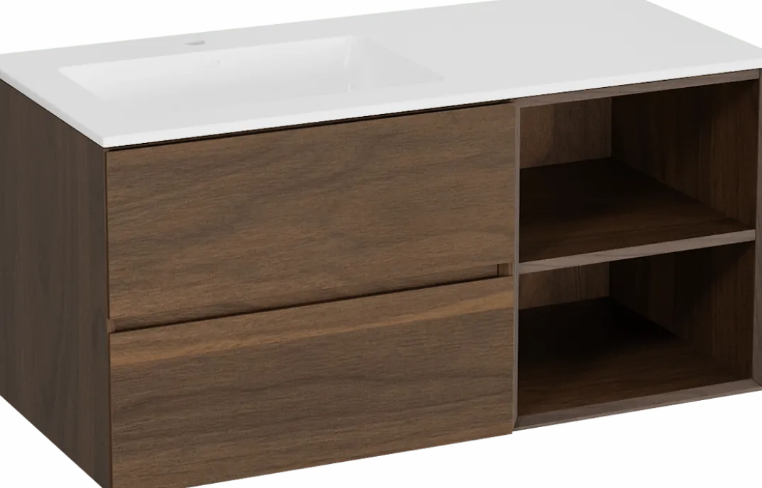 Storke Edge badkamermeubel met Bilia wastafel