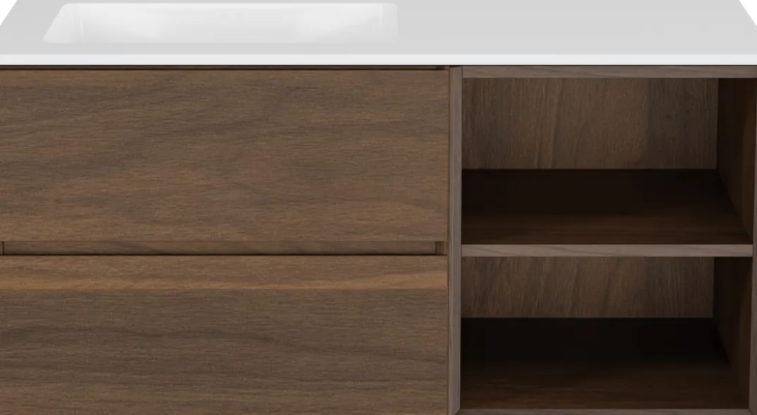 Storke Edge badkamermeubel met Bilia wastafel