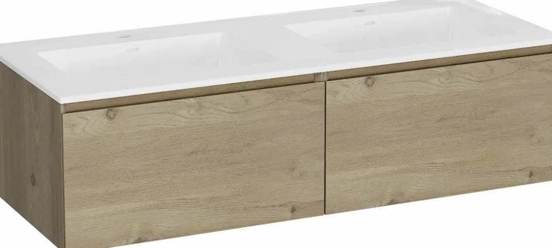 Storke Edge badkamermeubel met Bilia wastafel