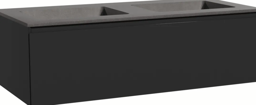 Storke Edge badkamermeubel met Scuro wastafel