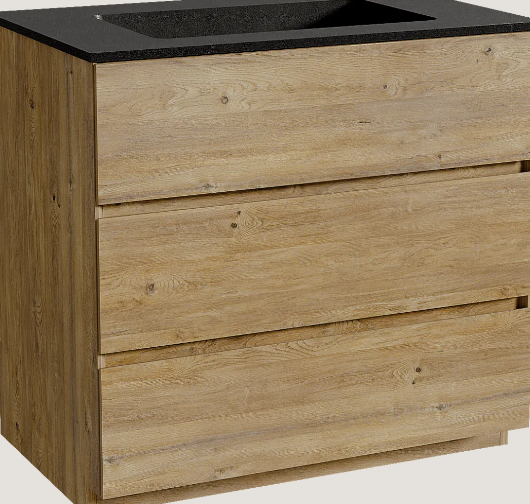 Storke Edge badkamermeubel met Scuro wastafel