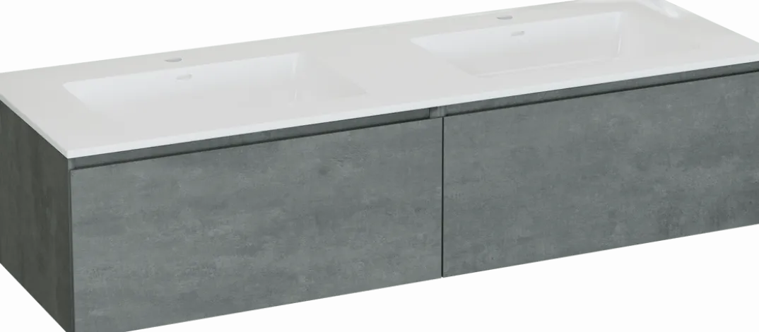 Storke Edge badkamermeubel met Bilia wastafel