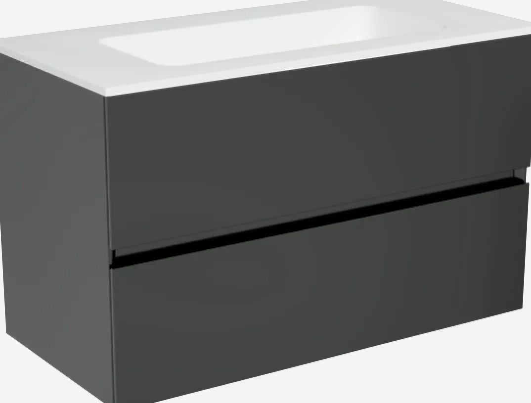 Storke Edge badkamermeubel met Mata wastafel