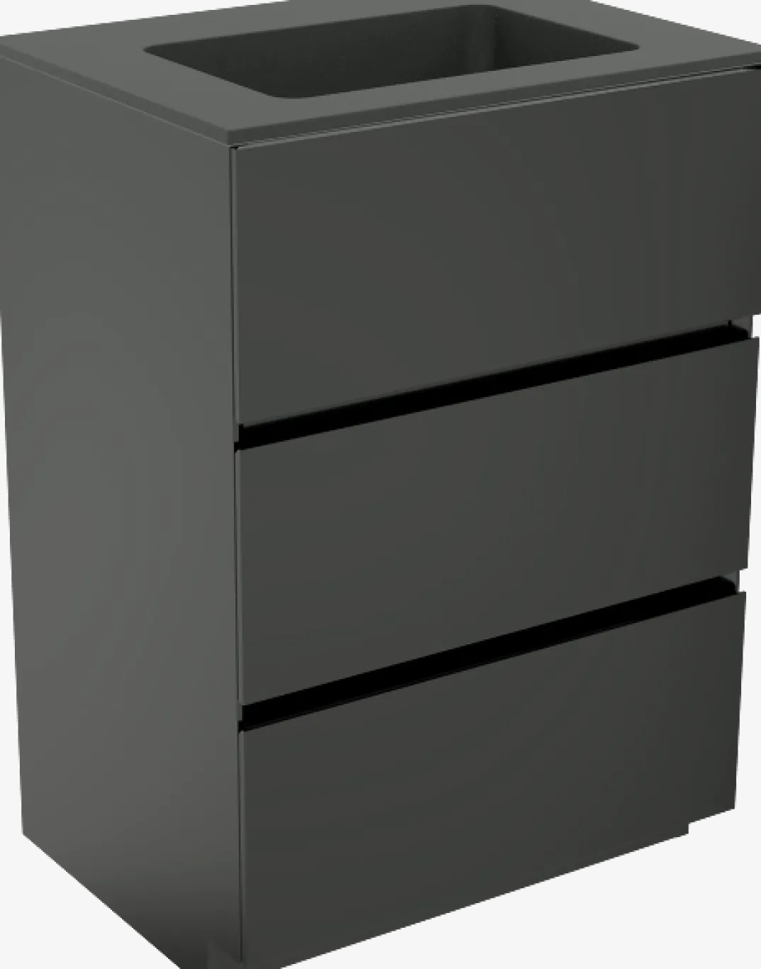 Storke Edge badkamermeubel met Scuro wastafel