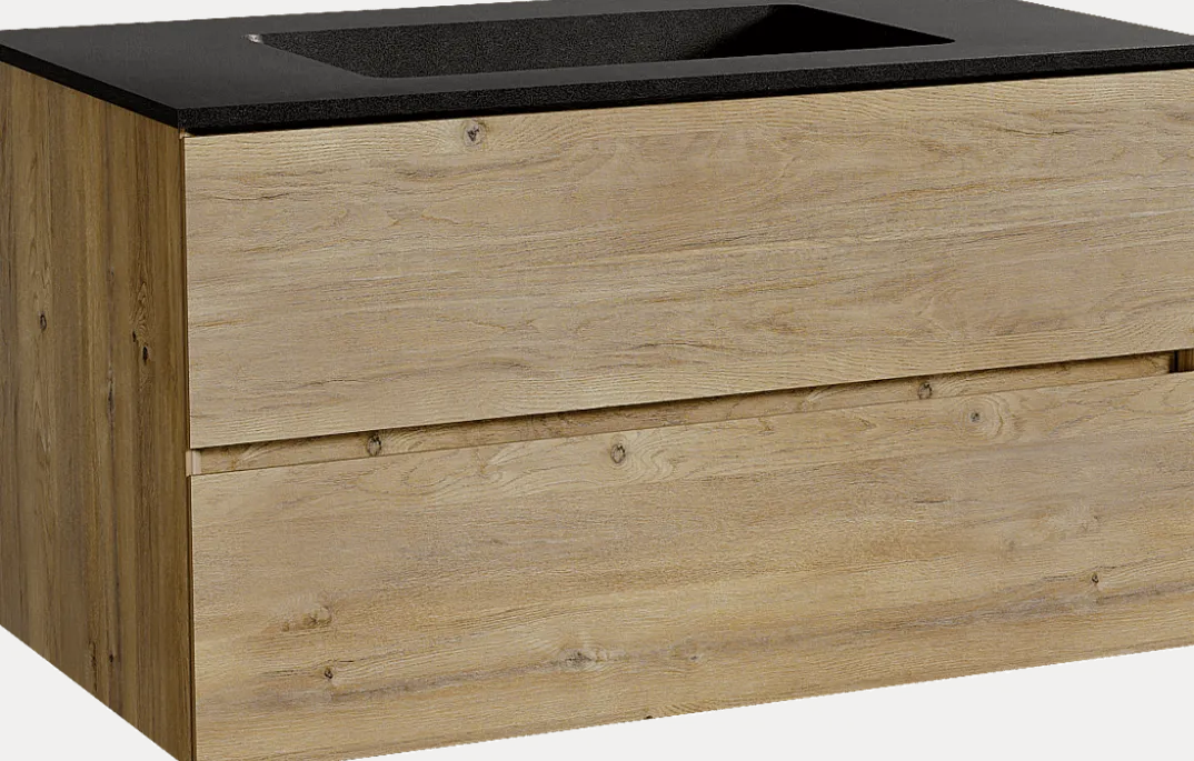 Storke Edge badkamermeubel met Scuro wastafel