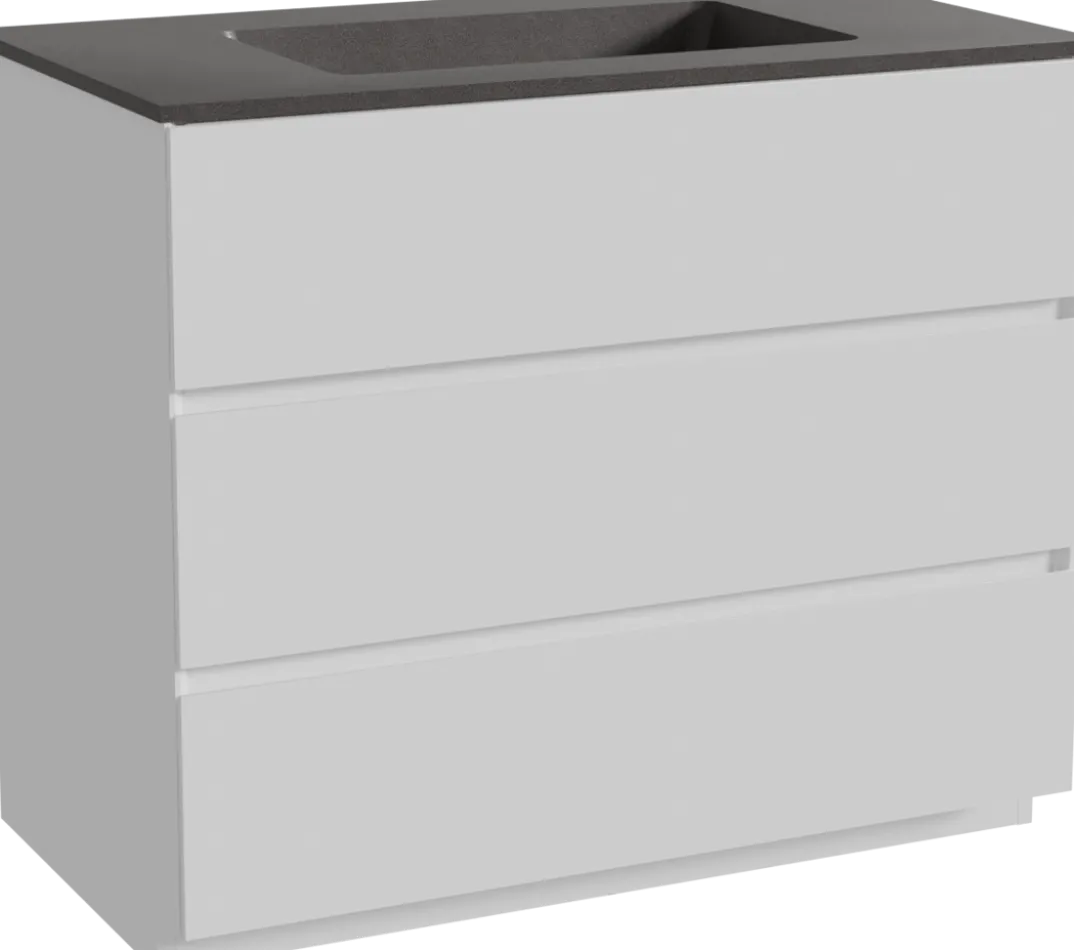 Storke Edge badkamermeubel met Scuro wastafel