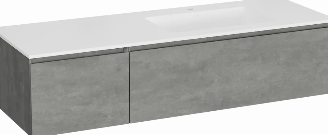 Storke Edge badkamermeubel met Bilia wastafel