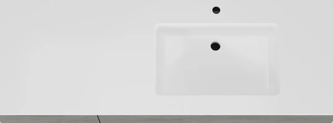 Storke Edge badkamermeubel met Bilia wastafel