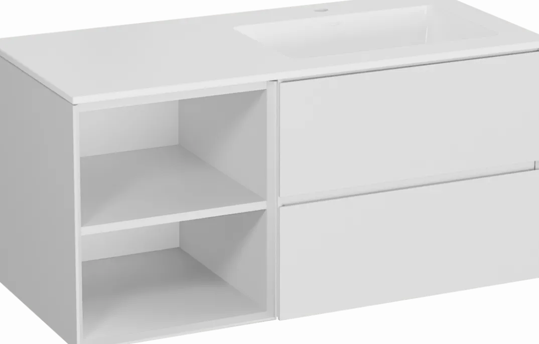 Storke Edge badkamermeubel met Bilia wastafel
