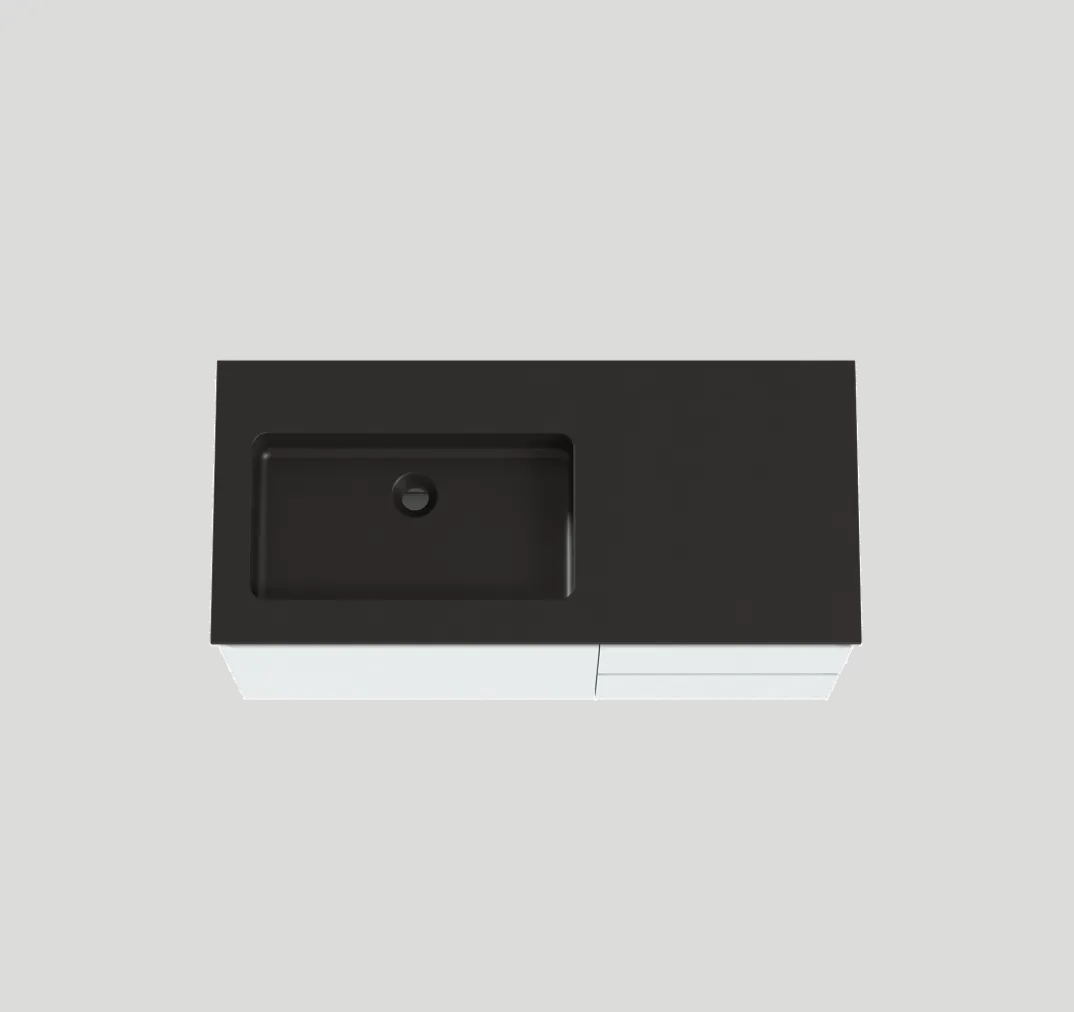 Storke Edge badkamermeubel met Scuro wastafel