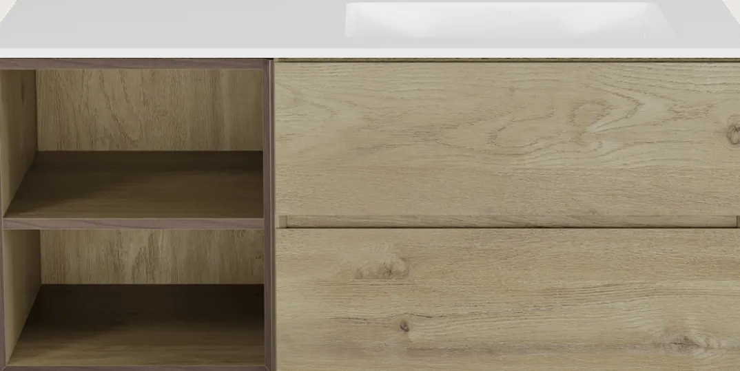 Storke Edge badkamermeubel met Bilia wastafel