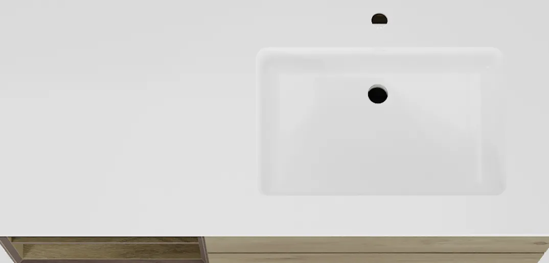 Storke Edge badkamermeubel met Bilia wastafel