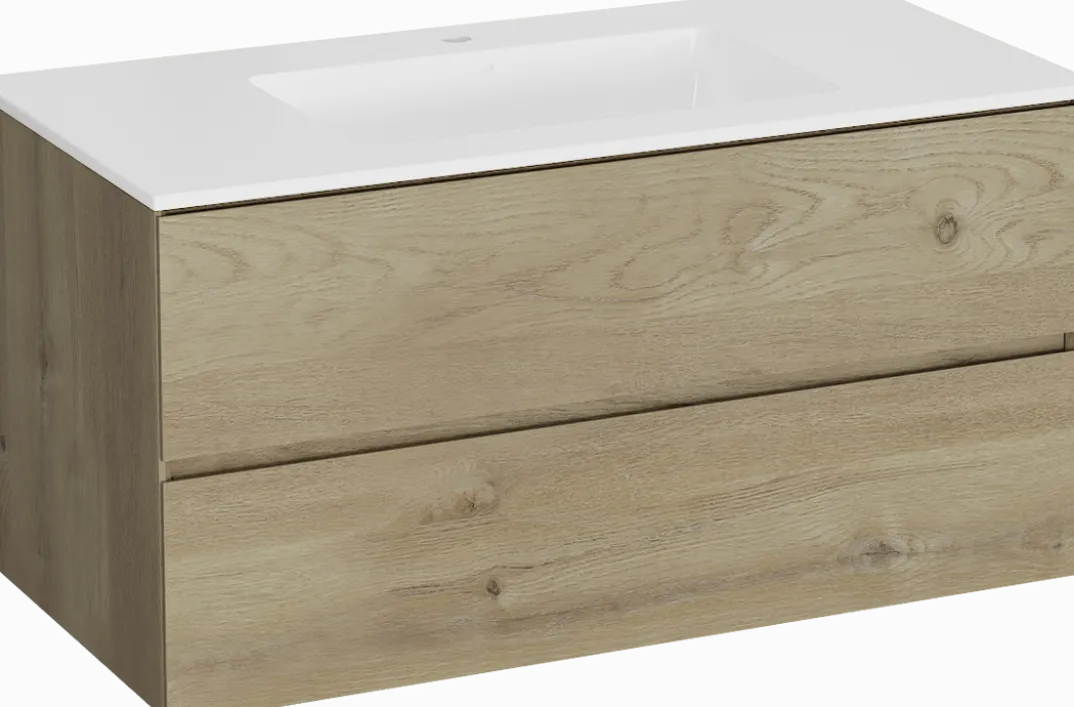 Storke Edge badkamermeubel met Bilia wastafel
