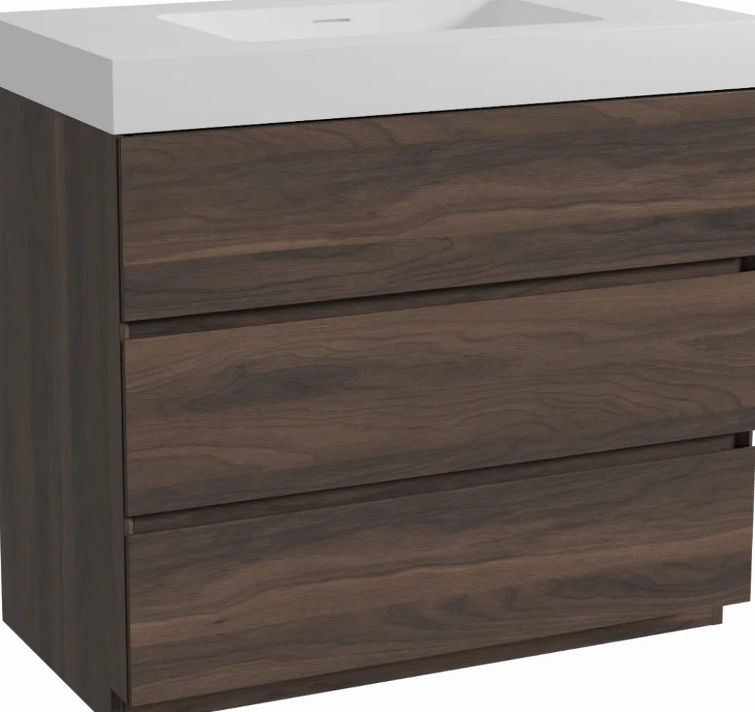 Storke Edge badkamermeubel met Mata High wastafel