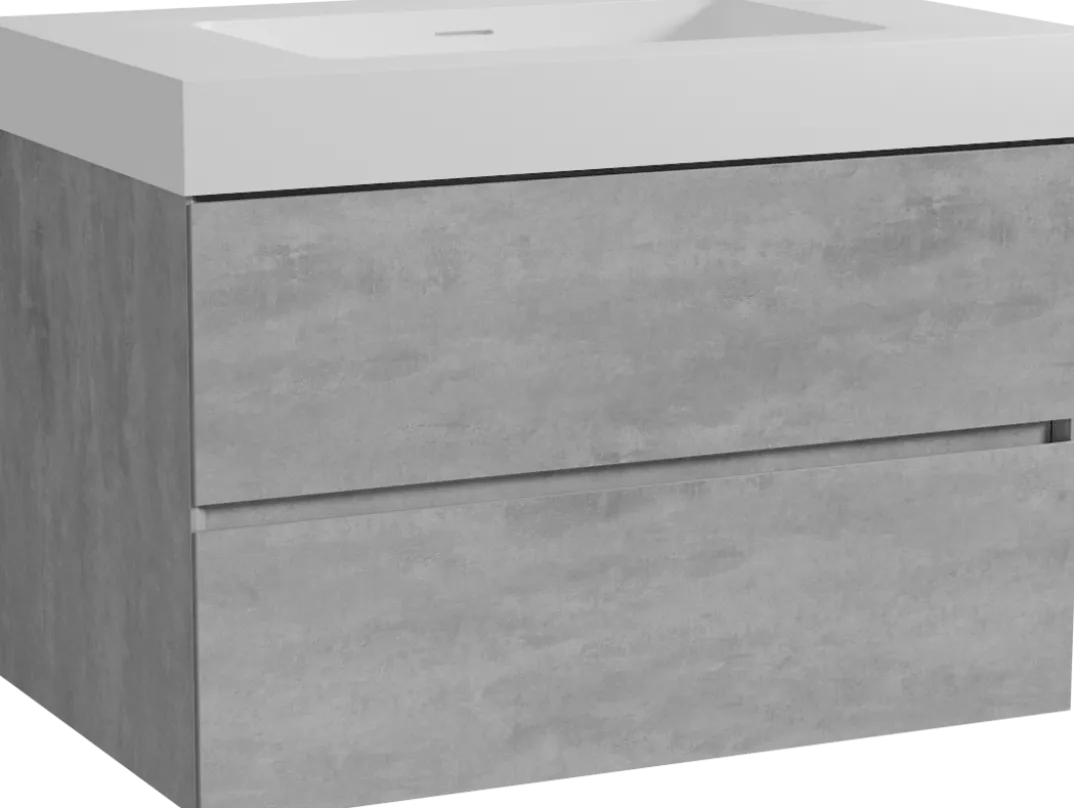 Storke Edge badkamermeubel met Mata High wastafel