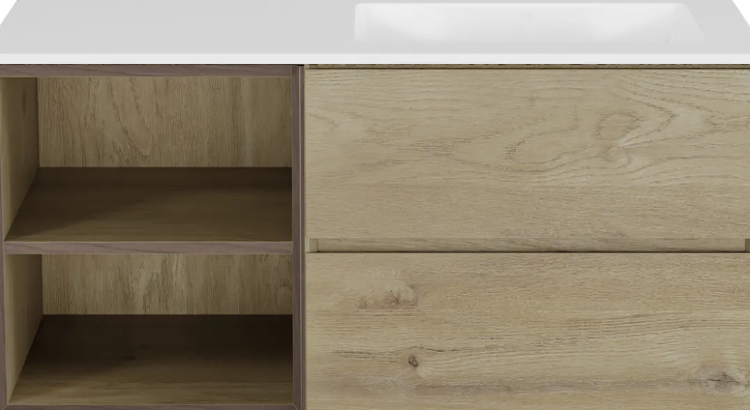 Storke Edge badkamermeubel met Bilia wastafel