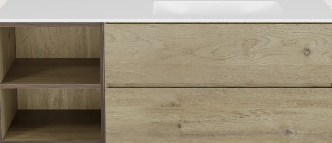 Storke Edge badkamermeubel met Bilia wastafel