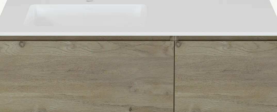 Storke Edge badkamermeubel met Bilia wastafel