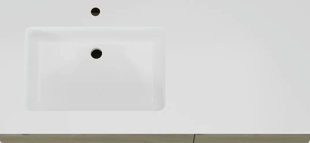 Storke Edge badkamermeubel met Bilia wastafel