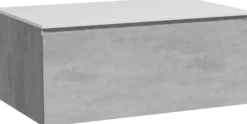 Storke Edge badkamermeubel met Tavola wastafelblad voor waskom(men)