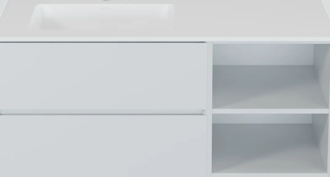 Storke Edge badkamermeubel met Bilia wastafel