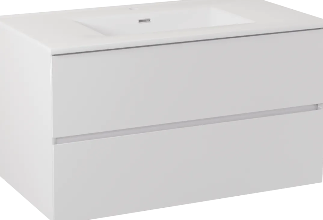 Storke Edge badkamermeubel met Kera wastafel