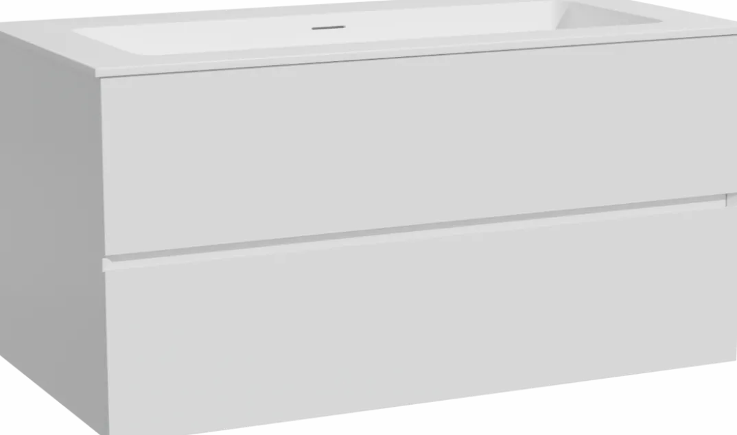 Storke Edge badkamermeubel met Mata wastafel