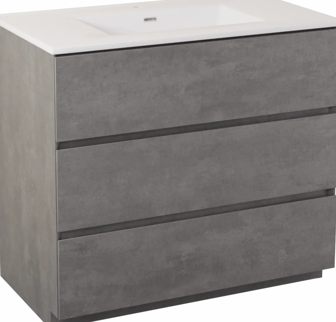 Storke Edge badkamermeubel met Kera wastafel