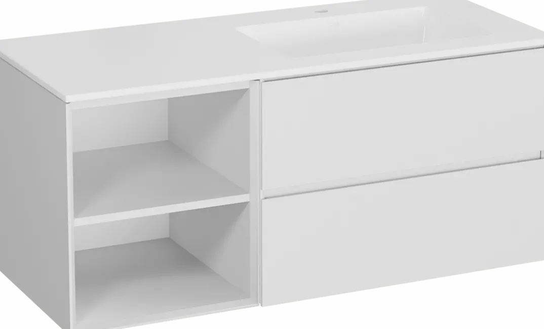 Storke Edge badkamermeubel met Bilia wastafel