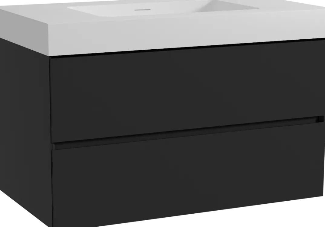 Storke Edge badkamermeubel met Mata High wastafel