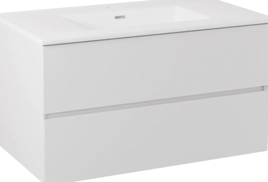 Storke Edge badkamermeubel met Kera wastafel