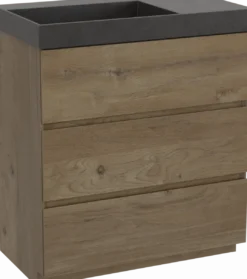 Storke Edge badkamermeubel met Jura wastafel