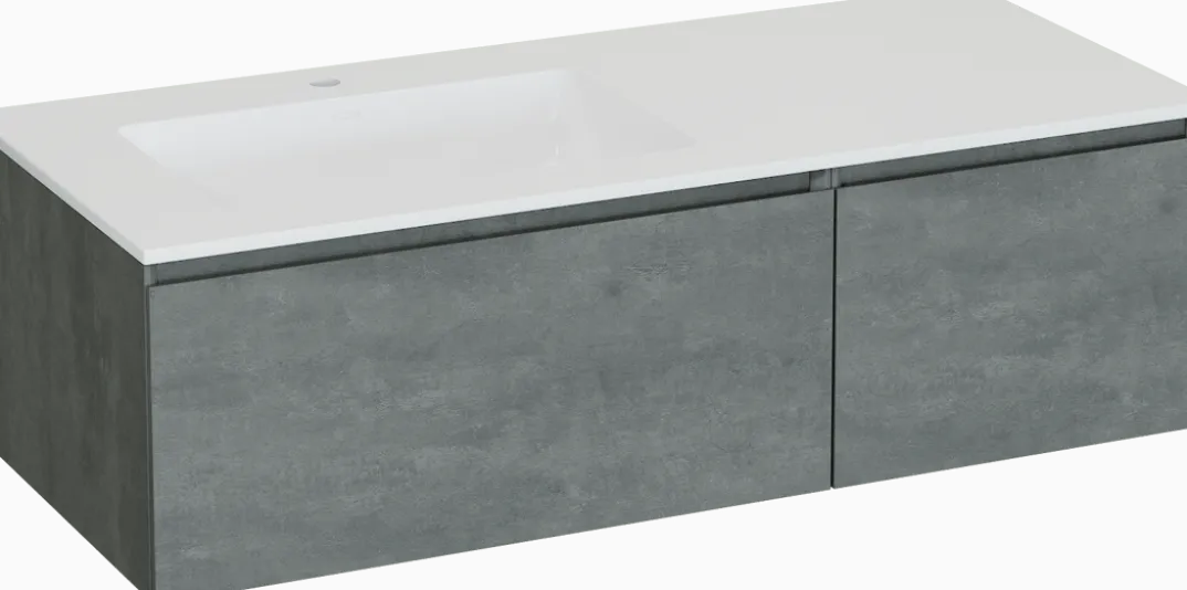 Storke Edge badkamermeubel met Bilia wastafel