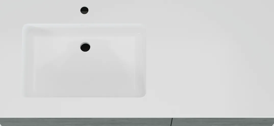 Storke Edge badkamermeubel met Bilia wastafel
