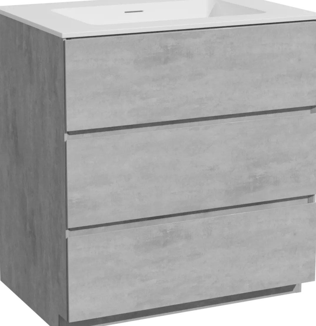 Storke Edge badkamermeubel met Mata wastafel