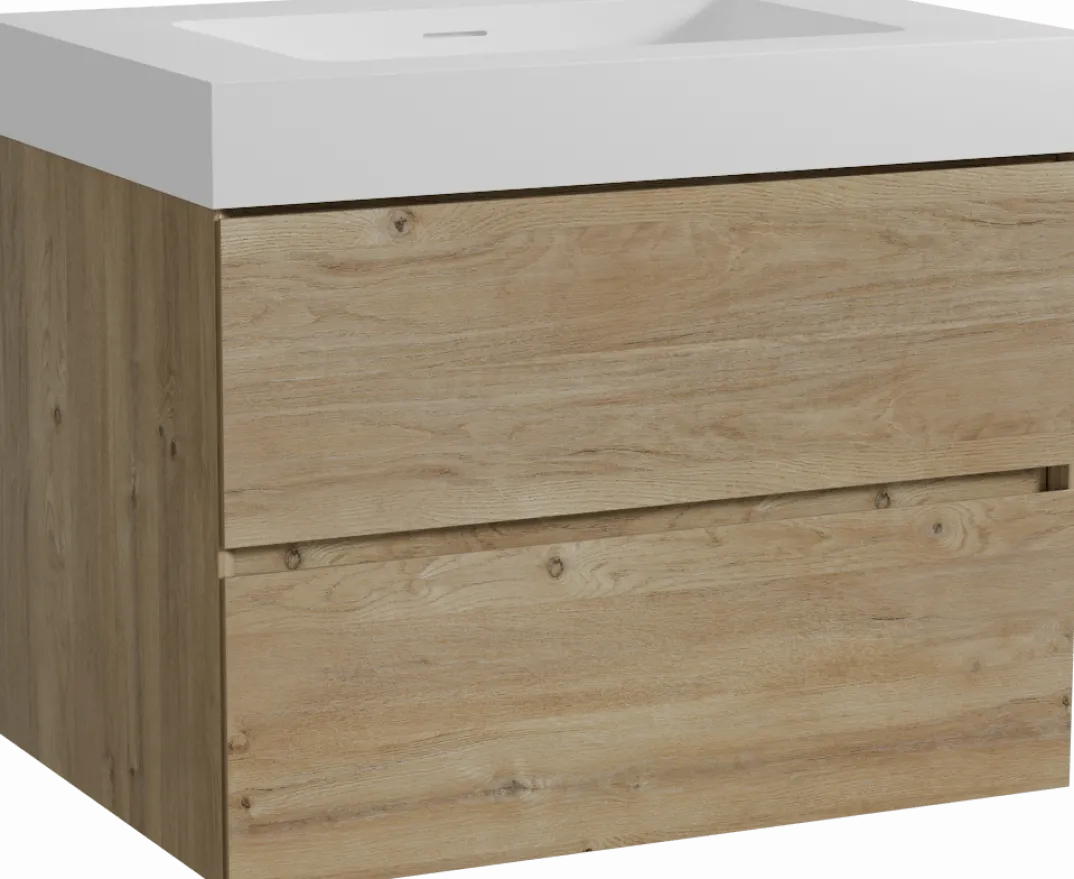 Storke Edge badkamermeubel met Mata High wastafel