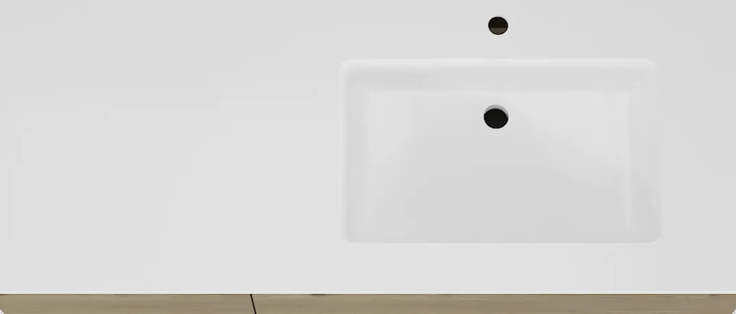 Storke Edge badkamermeubel met Bilia wastafel