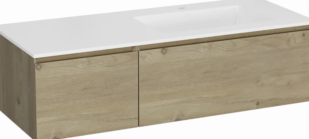 Storke Edge badkamermeubel met Bilia wastafel