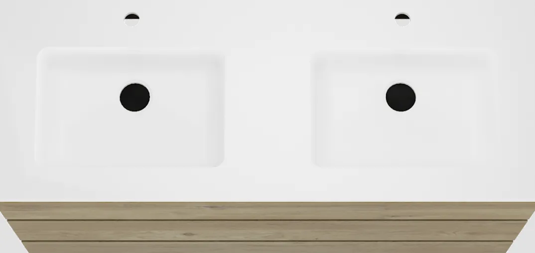 Storke Edge badkamermeubel met Bilia wastafel