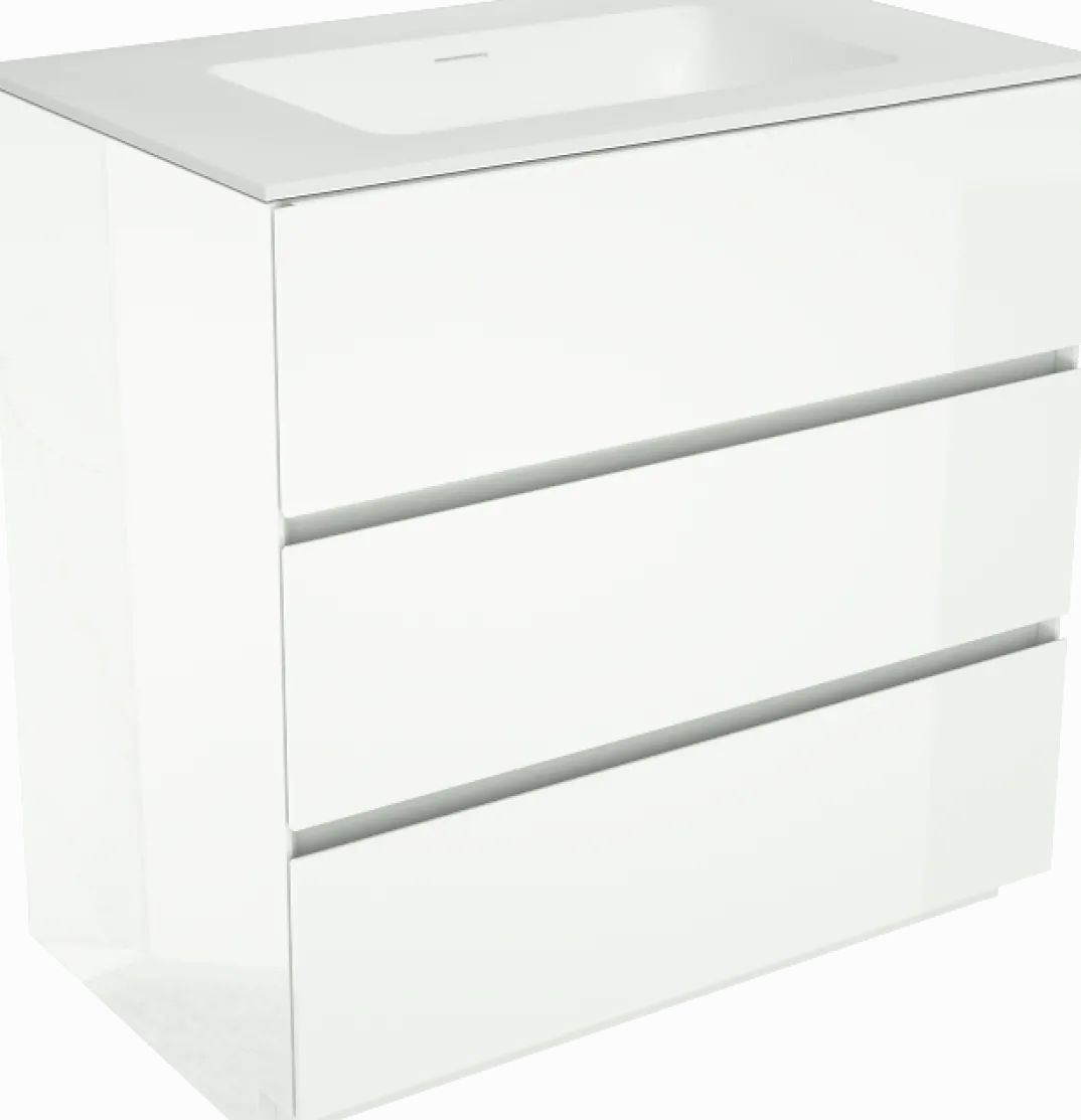 Storke Edge badkamermeubel met Mata wastafel