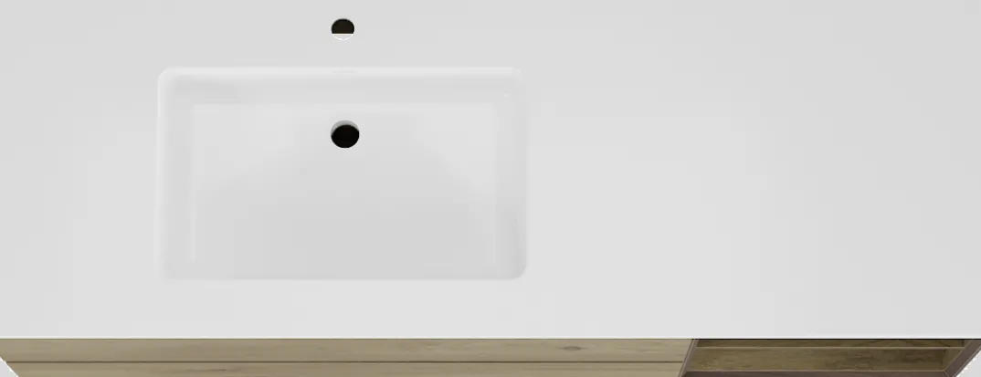 Storke Edge badkamermeubel met Bilia wastafel
