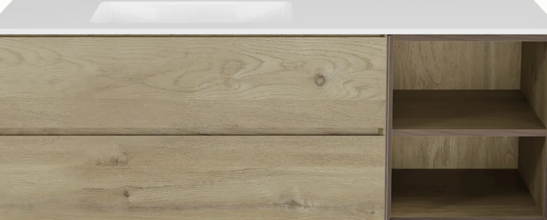 Storke Edge badkamermeubel met Bilia wastafel