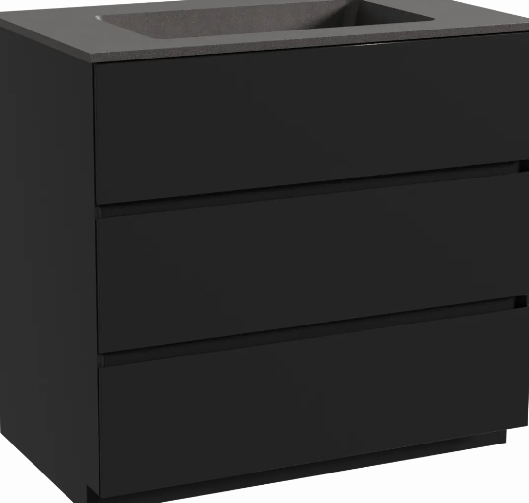 Storke Edge badkamermeubel met Scuro wastafel