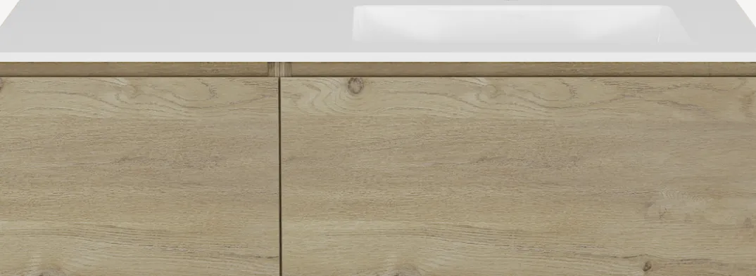 Storke Edge badkamermeubel met Bilia wastafel