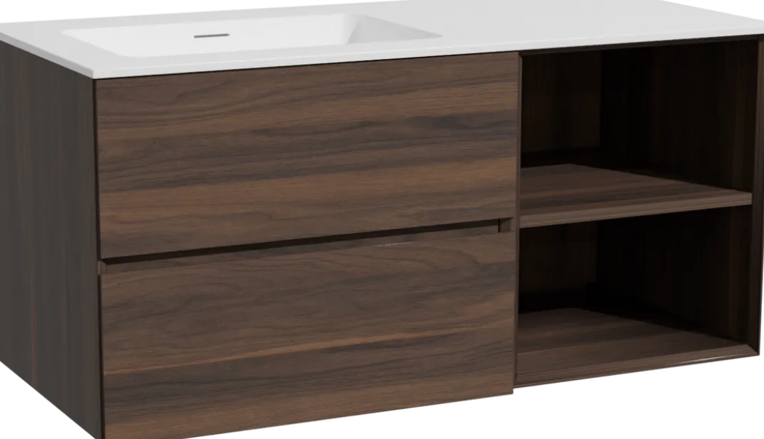 Storke Edge badkamermeubel met Mata wastafel