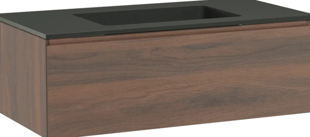 Storke Edge badkamermeubel met Scuro wastafel