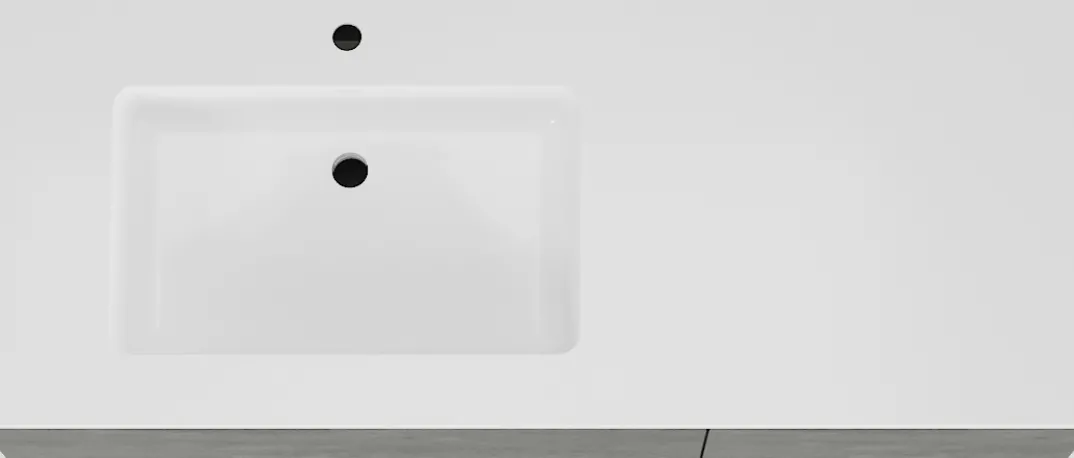 Storke Edge badkamermeubel met Bilia wastafel